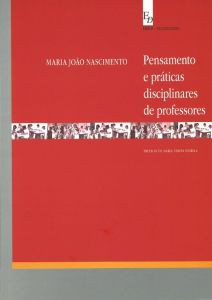 Capa do livro "Pensamento e práticas disciplinares de professores"