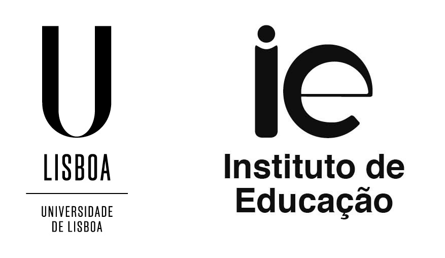 IE - Logótipo vertical preto