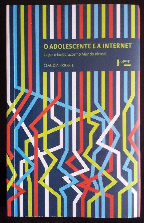 capa de livro "O adolescente e a internet"