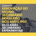 Renovação do Ensino Secundário Brasileiro nos Anos 1950