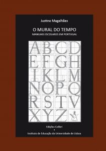 Capa do livro "O Mural do Tempo. Manuais Escolares em Portugal". Organizadores: Justino Magalhães