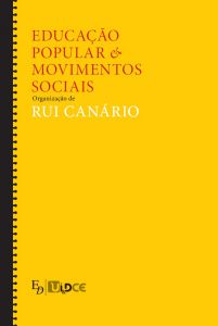 Capa do livro "Educação Popular e Movimentos Sociais", de Rui Canário