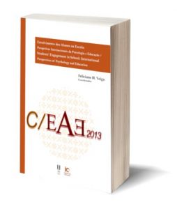 Capa do E-Book "Envolvimento dos Alunos na Escola: Perspetivas Internacionais da Psicologia e Educação / Students’ Engagement in School: International Perspectives of Psychology and Education", de Feliciano H. Veiga (Coord.)