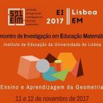 Encontro de Investigação em Educação Matemática 2017, EIEM 2017
