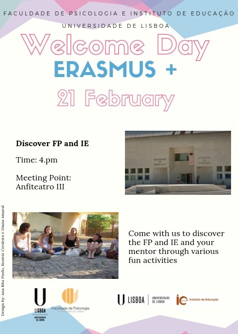 Erasmus+ Welcome Day 2019